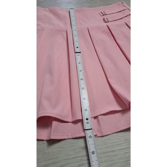 Princess Polly Academia Pleated Mini Skirt Pink Sz 12 Barbiecore Mean Girls Y2K - Picture 7 of 9